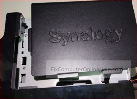 19 - align the synology metallic cover
