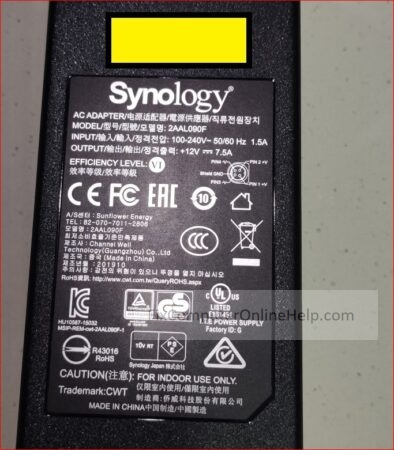 23 - synology power adapter Universal