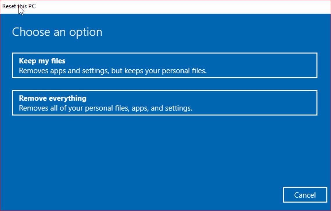 How to Factory Reset Windows 19 Without Password - Fix Computer