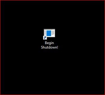 Begin Shutdown icon