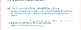 device manager - how do you want to search for drivers