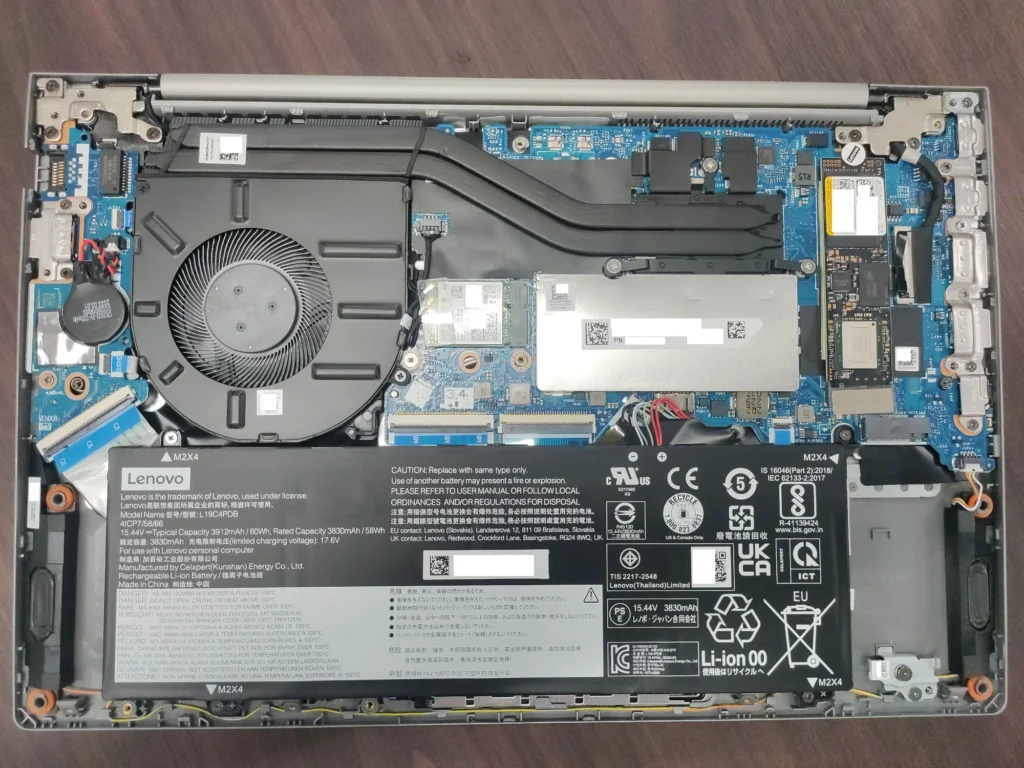 Lenovo Thinkbook 14 G4 Intel internals 2 resized